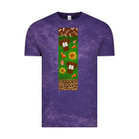 Cloud Purple American football dad pen wrap Vintage Tee - BundleAndBundleShop