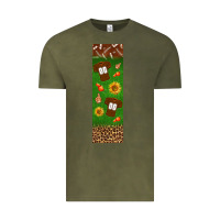 Vintage Olive American football dad pen wrap Vintage Tee - BundleAndBundleShop