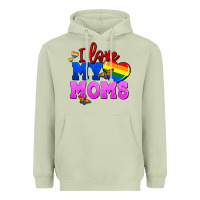 Matcha I love my moms Heavyweight Hoodie - FaDigitalArtStudio