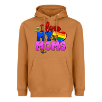 Meerkat I love my moms Heavyweight Hoodie - FaDigitalArtStudio