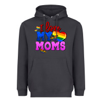 Smoke I love my moms Heavyweight Hoodie - FaDigitalArtStudio