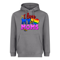 Storm I love my moms Heavyweight Hoodie - FaDigitalArtStudio