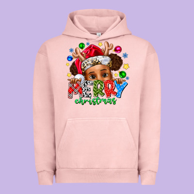 Merry Christmas Urban Hoodie Designed By Cowhidedigitalart