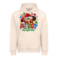 Sandshell Merry Christmas Urban Hoodie - CowhideDigitalArt