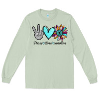 Matcha Peace Love Sunshine Long Sleeve Tee - Bettercallsaul