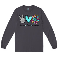 Smoke Peace Love Sunshine Long Sleeve Tee - Bettercallsaul