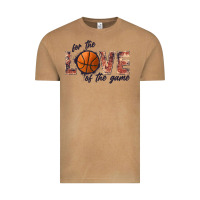 Basketball Love Of The Game Vintage Tee | Teevron