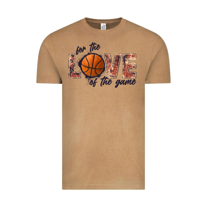 Basketball Love Of The Game Vintage Tee by JahusDesignShop | Teevron