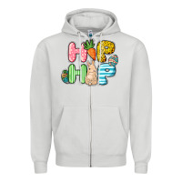 Dove Grey Hip hop Easter Day Zipper Hoodie - HowdyJamesFarm