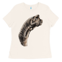 Bone brachiosaurus face Ladies Tee - LillyAllenDesigns