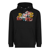 Black kentucky 4th of july Heavyweight Hoodie - FaDigitalArtStudio