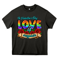 Asphalt in valentines day love is everywhere Heavy Core Tee - AdoDesignShop