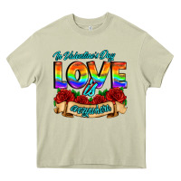 Mossy in valentines day love is everywhere Heavy Core Tee - AdoDesignShop