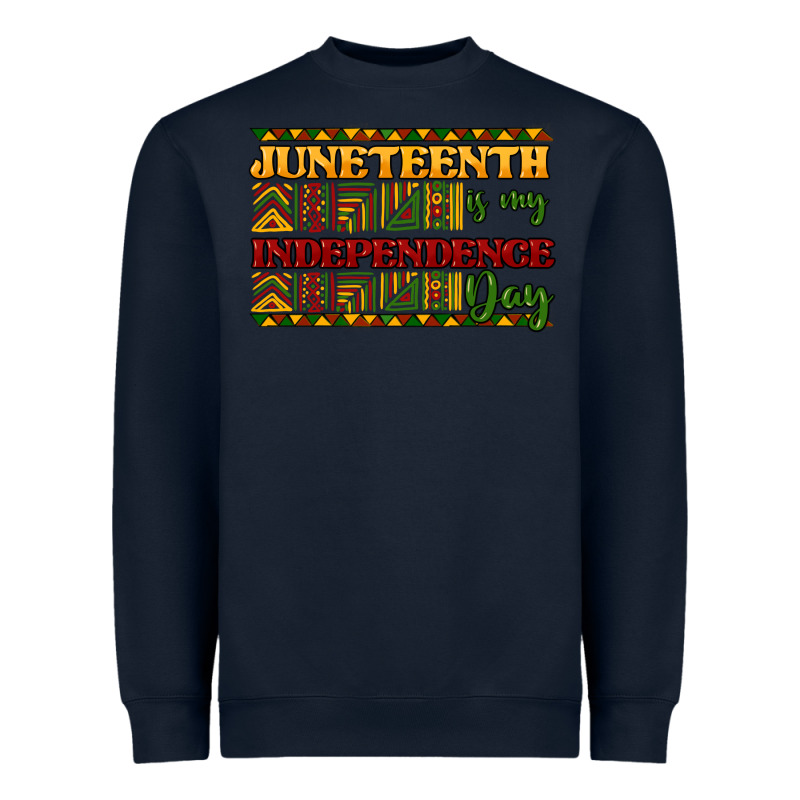 Juneteenth Is My Independence Day Heavyweight Sweatshirt by NancyCooperArtShop | Teevron