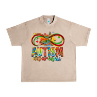 French Oak autism awareness butterfly infinity symbol Urban Heavy Tee - LillyAllenDesigns