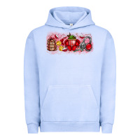 Pigment Grape Ice Merry Christmas Urban Hoodie - CowhideDigitalArt