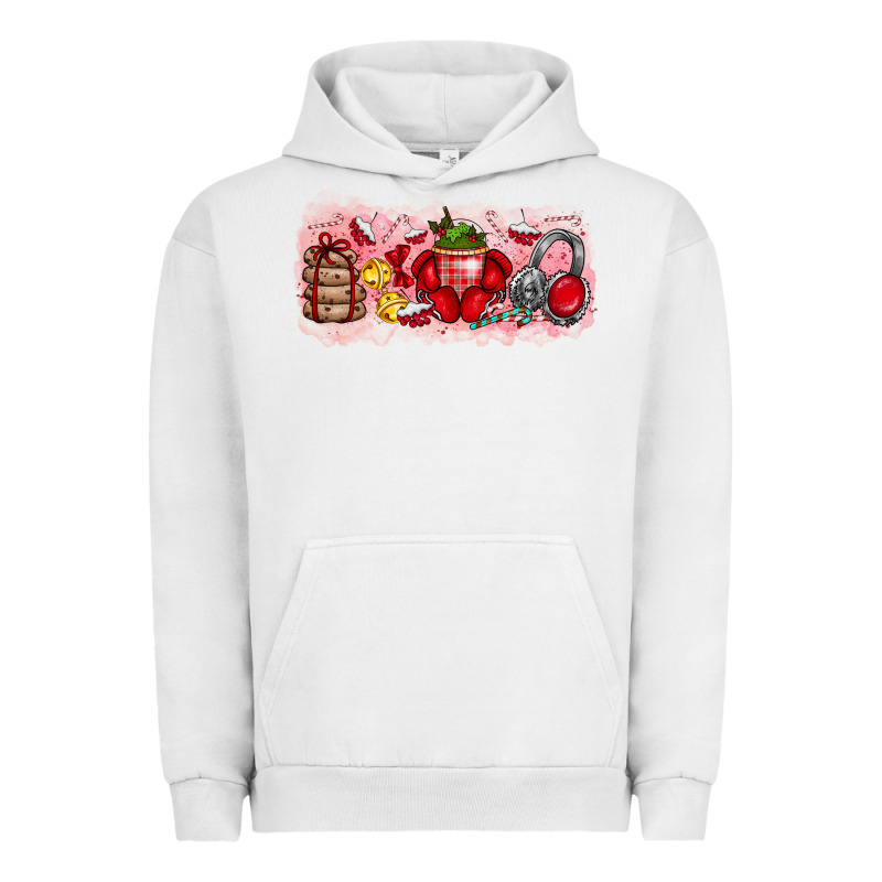 Merry Christmas Urban Hoodie by CowhideDigitalArt | Teevron