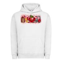 Pigment Lunar Rock Merry Christmas Urban Hoodie - CowhideDigitalArt