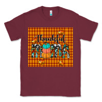 Burgundy thankful tumbler Classic Tee - JahusDesignShop
