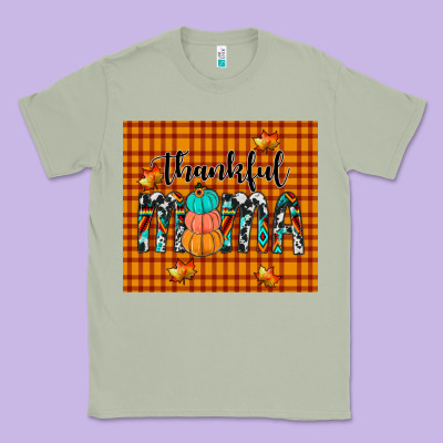 Thankful Tumbler Classic Tee Designed By Jahusdesignshop