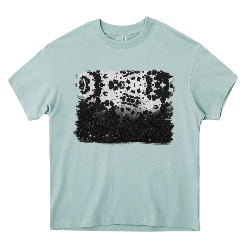 Cowhide Background Heavy Core Tee by BarkalooDesign | Teevron