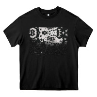 Black cowhide background Heavy Core Tee - BarkalooDesign
