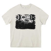Cream cowhide background Heavy Core Tee - BarkalooDesign