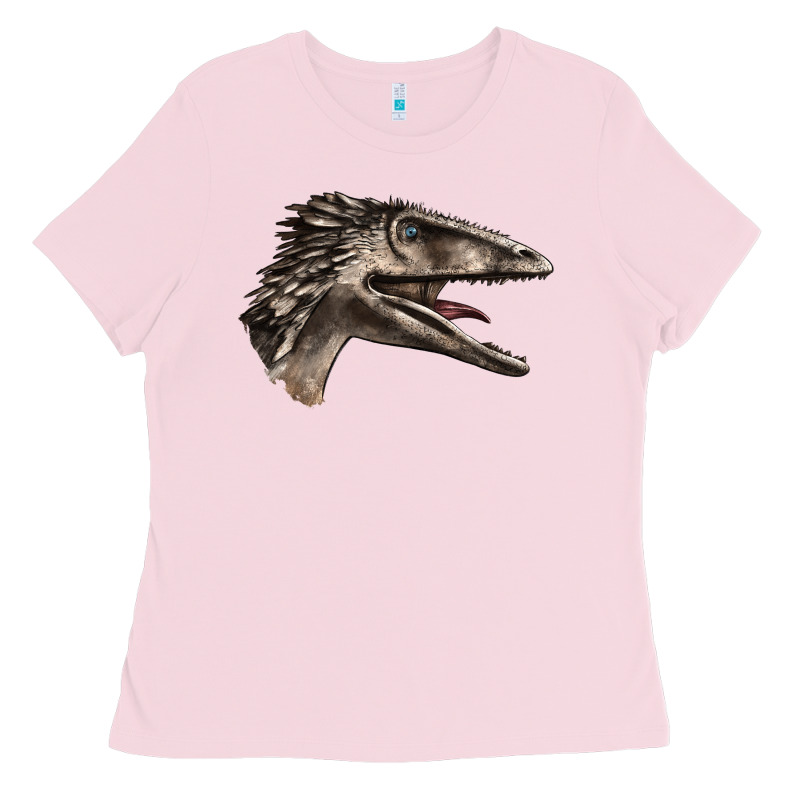 Deinonychus Face Ladies Tee by LillyAllenDesigns | Teevron