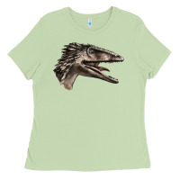 Matcha Deinonychus Face Ladies Tee - LillyAllenDesigns