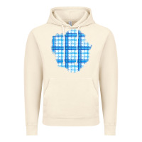 Vintage Artic Winter Tartan Patch Vintage Hoodie - BundleAndBundleShop
