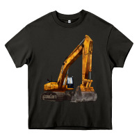 Asphalt excavator Heavy Core Tee - LillyAllenDesigns