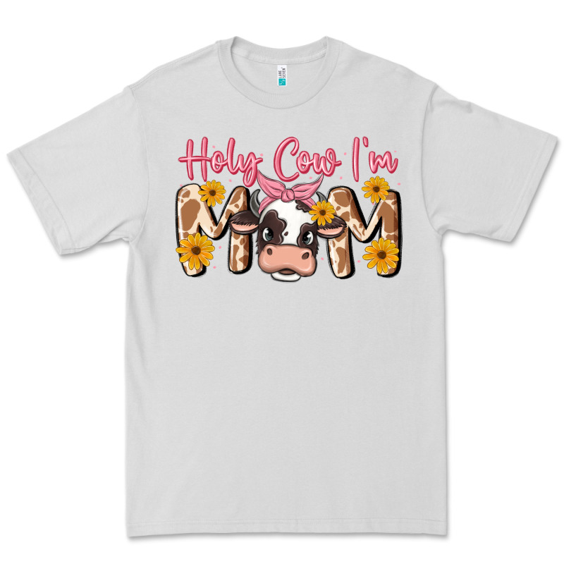 Holy Cow I'm Mom Premium Tee by MaliasSmallBusiness | Teevron