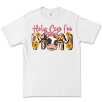 White holy cow i'm mom Premium Tee - MaliasSmallBusiness
