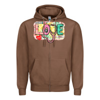 Chestnut Love Nursing leopard Zipper Hoodie - CowGirlArtShop