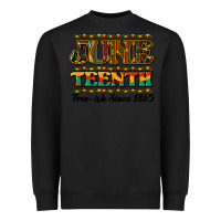 Black juneteenth free ish since 1965 Heavyweight Sweatshirt - NancyCooperArtShop