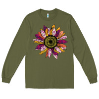 Army Green sunflower png Long Sleeve Tee - Bettercallsaul