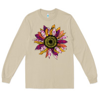 Mushroom sunflower png Long Sleeve Tee - Bettercallsaul