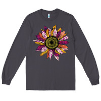Smoke sunflower png Long Sleeve Tee - Bettercallsaul