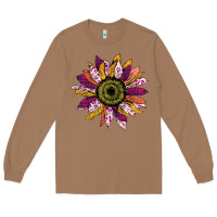 Toasted Coconut sunflower png Long Sleeve Tee - Bettercallsaul