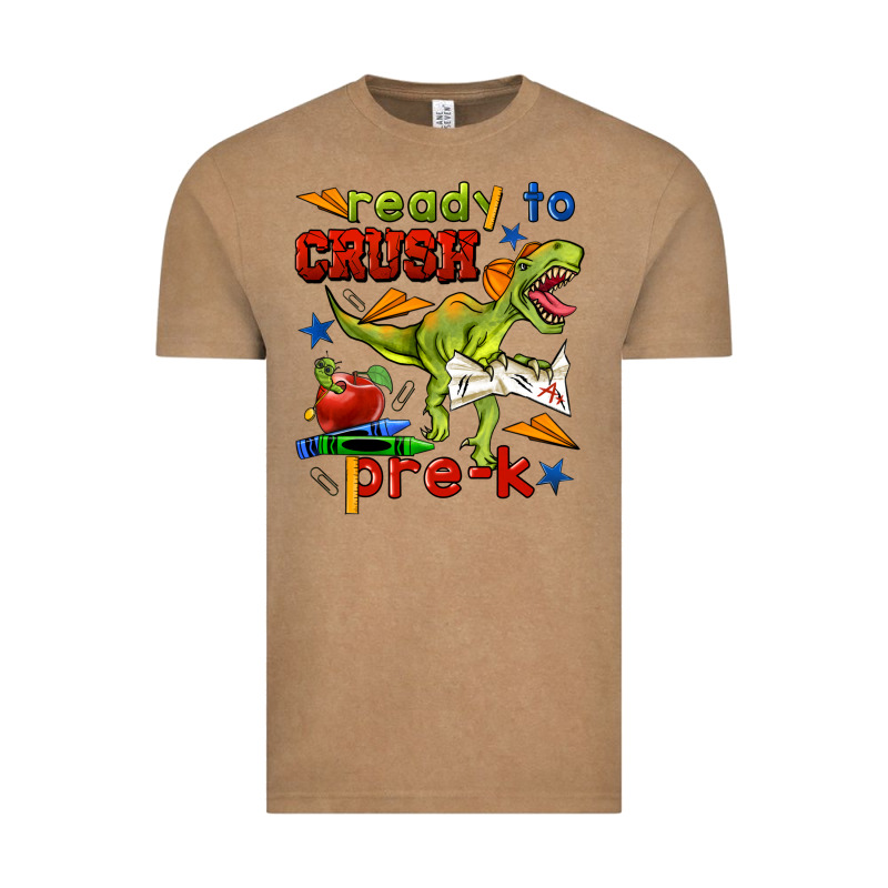 Ready To Crush Pre K Vintage Tee by BundleAndBundleShop | Teevron