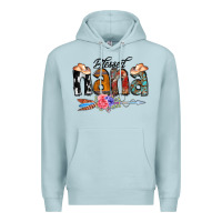 Blue Mist Blessed Nana Premium Hoodie - CowCowDesign