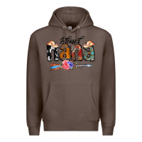 Coffee Blessed Nana Premium Hoodie - CowCowDesign