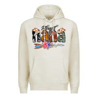 Oatmeal Heather Blessed Nana Premium Hoodie - CowCowDesign