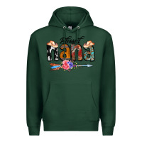 Sports Green Blessed Nana Premium Hoodie - CowCowDesign