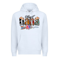 White Blessed Nana Premium Hoodie - CowCowDesign