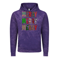 Cloud Purple Merry Merry Merry Christmas Vintage Hoodie - BundleAndBundleShop