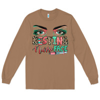 Resting Nurse Face Long Sleeve Tee | Teevron