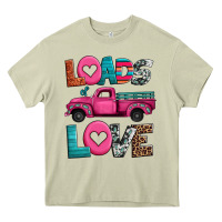 Mossy loads of love valentine's day truck Heavy Core Tee - Jasminsmagicworld
