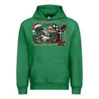 Emerald joy Christmas Urban Hoodie - CowhideDigitalArt
