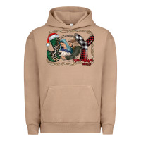 Pigment Burro joy Christmas Urban Hoodie - CowhideDigitalArt